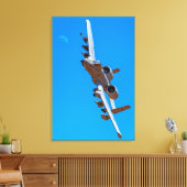 A-10C THUNDERBOLT II 24x36 Leinwanddruck (Insitu (Wohnzimmer))