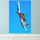 A-10C-THUNDERBOLT II 40x60 Leinwanddruck (Insitu (Holzboden))