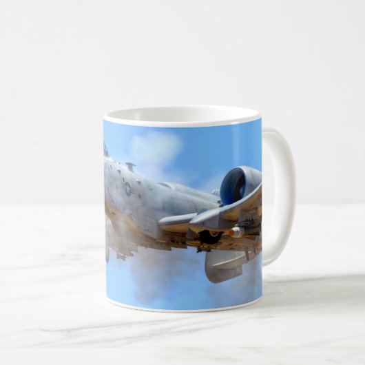A-10C THUNDERBOLT II Brrrp! Mug Kaffeetasse (VorderseiteRechts)