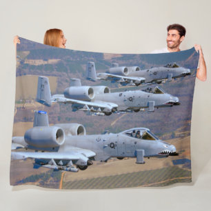 A-10C-THUNDERBOLT II FLEECEDECKE
