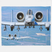 A-10C-THUNDERBOLT II FLEECEDECKE (Vorderseite (Horizontal))