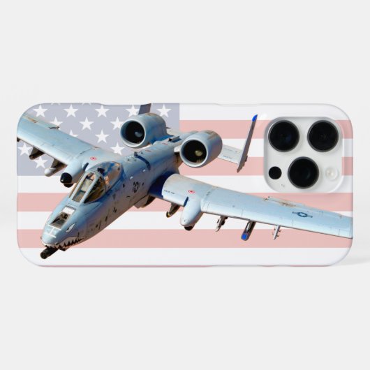 A-10C-THUNDERBOLT II iPhone HÜLLE (Rückseite (Horizontal))