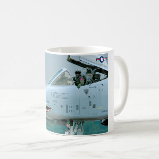 A-10C-THUNDERBOLT II KAFFEETASSE (VorderseiteRechts)