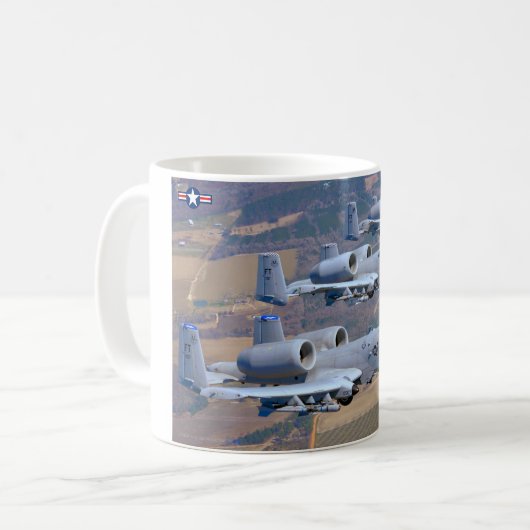 A-10C-THUNDERBOLT II KAFFEETASSE (Vorderseite Links)