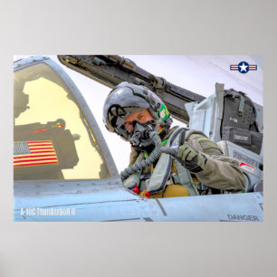 A-10C-THUNDERBOLT II-PILOT POSTER