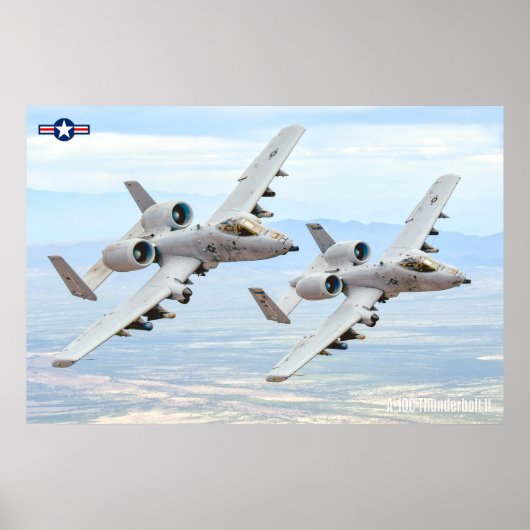 A-10C-THUNDERBOLT II POSTER (Vorne)