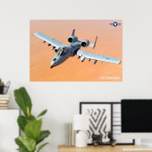 A-10C-THUNDERBOLT II POSTER (Heimbüro)