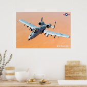 A-10C-THUNDERBOLT II POSTER (Küche)