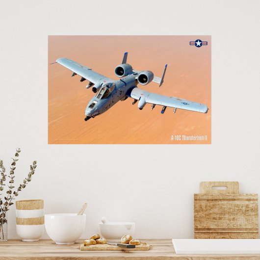 A-10C-THUNDERBOLT II POSTER (Küche)
