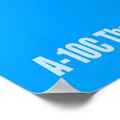 A-10C-THUNDERBOLT II POSTER (Ecke)