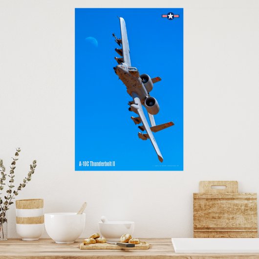 A-10C-THUNDERBOLT II POSTER (Küche)