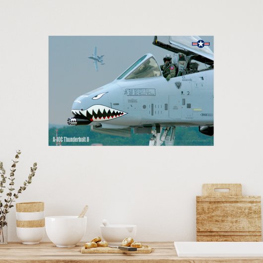 A-10C-THUNDERBOLT II POSTER (Küche)