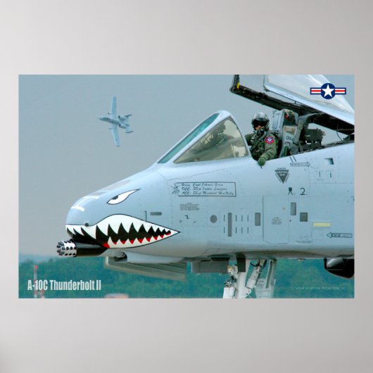 A-10C-THUNDERBOLT II POSTER (Vorne)