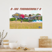 A-10C-THUNDERBOLT II POSTER (Küche)