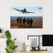 A-10C-THUNDERBOLT II POSTER (Heimbüro)