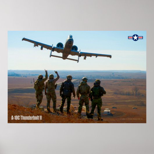 A-10C-THUNDERBOLT II POSTER (Vorne)