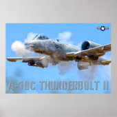 A-10C-THUNDERBOLT II POSTER (Vorne)