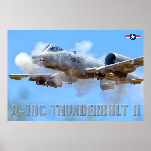 A-10C-THUNDERBOLT II POSTER (Vorne)