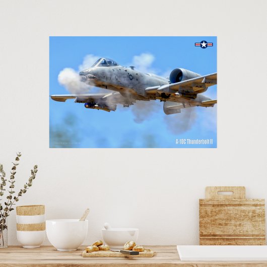 A-10C-THUNDERBOLT II POSTER (Küche)