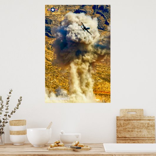 A-10C-THUNDERBOLT II POSTER (Küche)