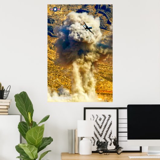 A-10C-THUNDERBOLT II POSTER (Heimbüro)