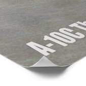 A-10C-THUNDERBOLT II POSTER (Ecke)