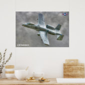 A-10C-THUNDERBOLT II POSTER (Küche)