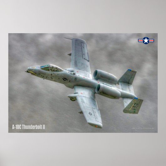 A-10C-THUNDERBOLT II POSTER (Vorne)