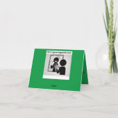 A 148 C - Ein starker Mann Dankeskarte (Rückseite)