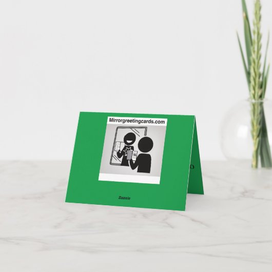 A 148 C - Ein starker Mann Dankeskarte (Rückseite)