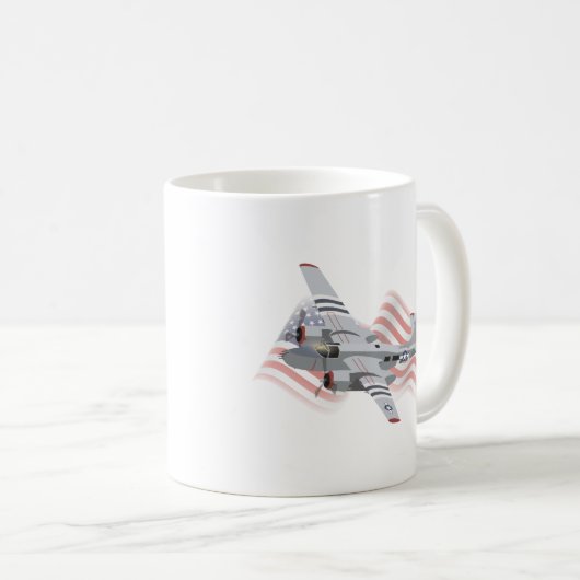 A-26 Invader WW2 Light Bomber Kaffeetasse (VorderseiteRechts)