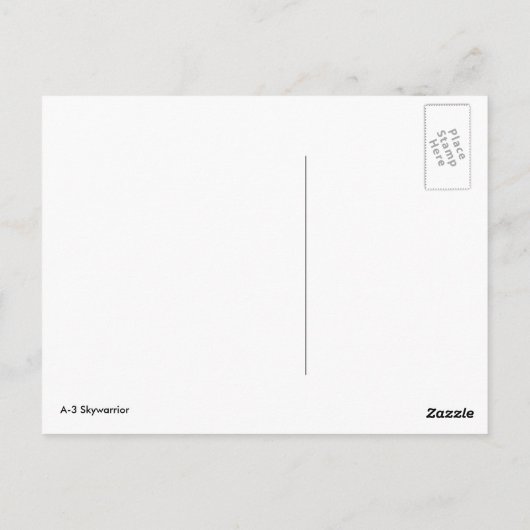 A-3 Skykriegrior Postkarte (Rückseite)