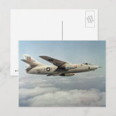 A-3 Skywarrior Postkarte (Vorne/Hinten)