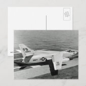 A-3 Skywarrior Postkarte (Vorne/Hinten)