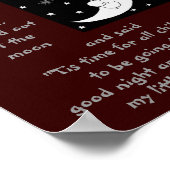 a-4 Mann auf dem Mondplakat Poster (Ecke)