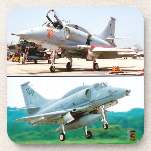 A-4 SKYHAWK GETRÄNKEUNTERSETZER (Vorderseite)