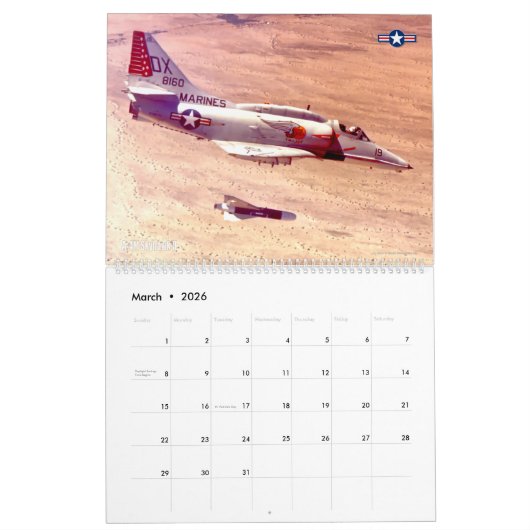 A-4 SKYHAWK KALENDER (Mär 2026)