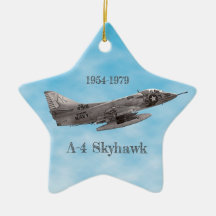 A-4 Skyhawk Keramik Ornament