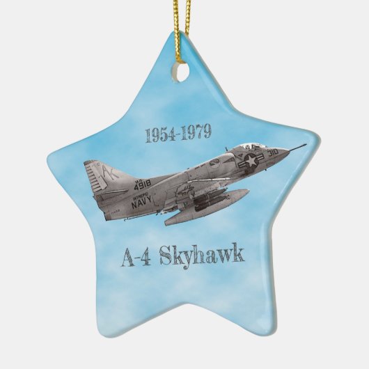 A-4 Skyhawk Keramik Ornament (Links)