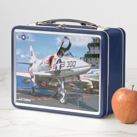 A-4 SKYHAWK METALL BROTDOSE (Beispiel)