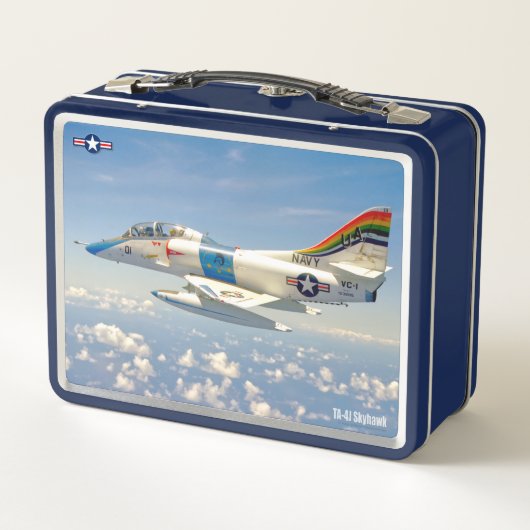 A-4 SKYHAWK METALL BROTDOSE (Rückseite)