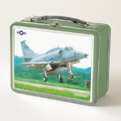 A-4M SKYHAWK II METALL BROTDOSE (Vorderseite)