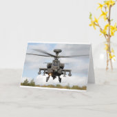 a 64 Apache Hubschrauber mit Longbow Karte (Gelbe Blume)