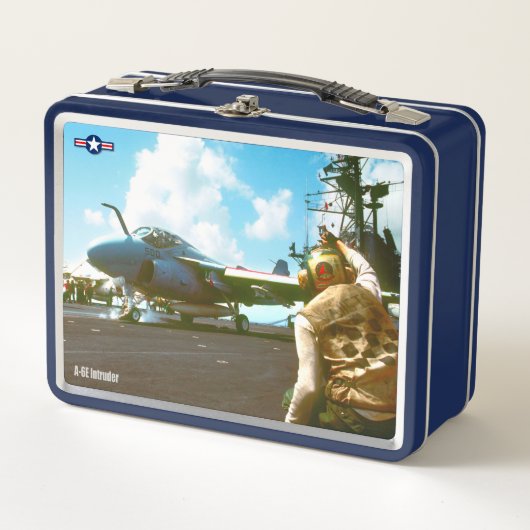 A-6-INTRUDER METALL BROTDOSE (Vorderseite)