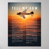 A-6 Intruder mit Tell Me How ode to flight Poster (Vorne)