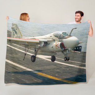 A-6E-INTRUDER FLEECEDECKE