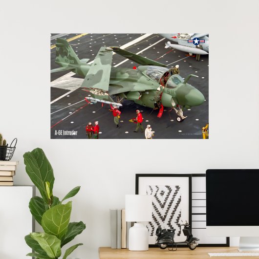 A-6E-INTRUDER POSTER (Heimbüro)