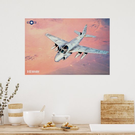 A-6E-INTRUDER POSTER (Küche)