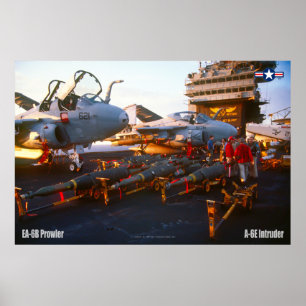 A-6E-INTRUDER und EA-6B-PROWLER Poster