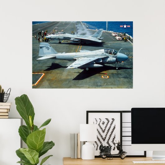 A-6E-INTRUDER und F-14 TOMCAT Poster (Heimbüro)